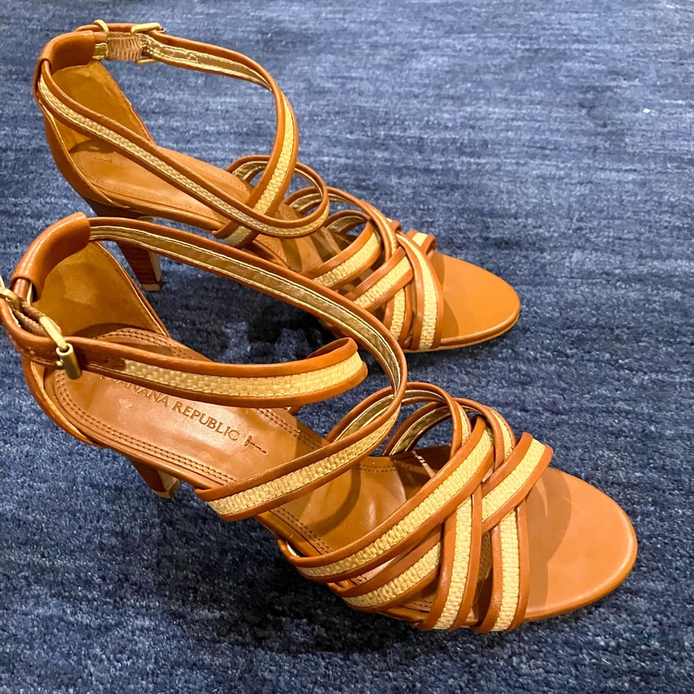 Banana republic sandals, size 9